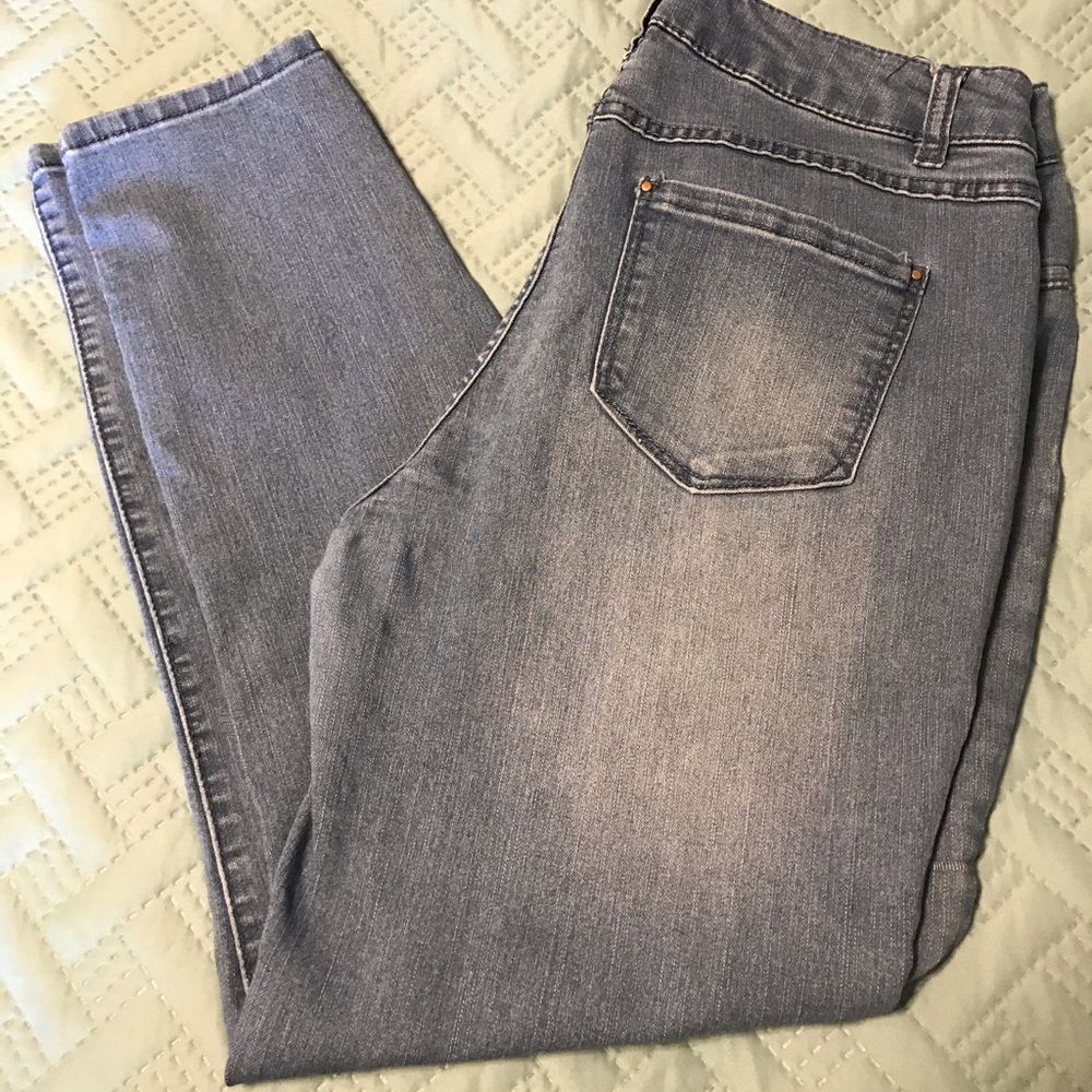 Women’s d.jeans Skinny Ankle Jeans, Size 12